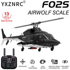 YUXIANG F02S Airwolf 9CH 2.4G GPS Optical Flow Positioning RC RTF Hubschrauber comprar usado  Enviando para Brazil
