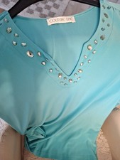 Türkisfarbenes shirt größe gebraucht kaufen  Berlin