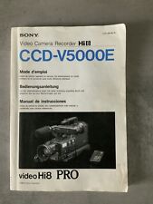 Bedienungsanleitung ccd v5000e gebraucht kaufen  Büchenbach