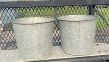 Galvanized sap buckets for sale  Newport