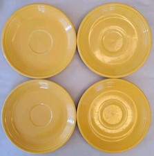 Vintage fiestaware saucers for sale  Columbus