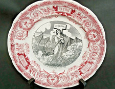 Opaque sarreguemines assiette d'occasion  Wassy