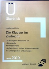 Klausur zivilrecht wichtigsten gebraucht kaufen  Koblenz