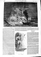 Old antique print for sale  UK