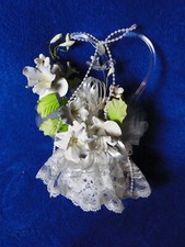 Novo Vintage Inspiração Doce Pasta de Goma Floral Branco, Top de Bolo de Casamento #241 comprar usado  Enviando para Brazil