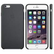 Capa de silicone genuína Apple iPhone 6 Plus/6S Plus - Cinza carvão comprar usado  Enviando para Brazil