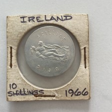 1966 irish shillings for sale  KIRRIEMUIR