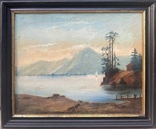 Tableau peinture cadre d'occasion  Le Beausset