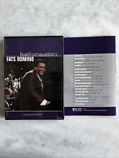 Fats Domino: Live from Austin, Tx: Austin City Limits (DVD, 1986) Rare OOP comprar usado  Enviando para Brazil