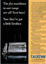 Máquina de fax Brother FAX-370 anúncio 1993 comprar usado  Enviando para Brazil
