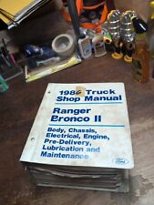 1986 Ford Ranger Bronco II Truck Shop Manual de Serviço de Reparo com Turbo Diesel comprar usado  Enviando para Brazil