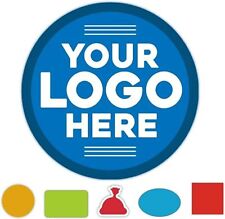 Adesivos personalizados logotipo etiquetas de produtos adesivos cortados em matriz adesivos personalizados a granel comprar usado  Enviando para Brazil