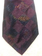 ROBERT TALBOTT GRAVATA MASCULINA ROXA COM VERDE AZUL OURO 3,75 X 58 comprar usado  Enviando para Brazil