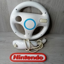 NINTENDO WII MARIO KART STEERING WHEEL & NUNCHUCK BUNDLE - RARE RETRO GAMING comprar usado  Enviando para Brazil