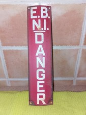 Vintage danger metal for sale  LINCOLN