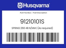 Husqvarna genuine spring d'occasion  Expédié en Belgium