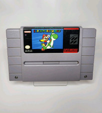 Super Mario World SNES Super Nintendo cartucho original testado apenas funcionando comprar usado  Enviando para Brazil