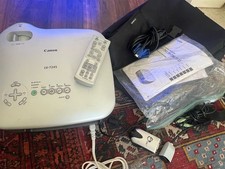 PROJETOR LCD CANON LV-7245 baixo uso ótimo para jogos retrô ou monitor de TV comprar usado  Enviando para Brazil