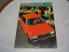 Catalogue publicitaire peugeot d'occasion  Châteauneuf-sur-Sarthe
