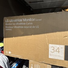 Monitor de mesa curvo LG 34BP65C-B 34" UW-QHD 160Hz 1ms preto comprar usado  Enviando para Brazil