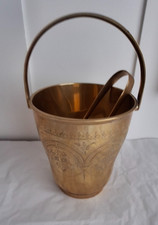Vintage brass etched for sale  HOUNSLOW