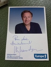 Autographe stéphane bern d'occasion  Saint-Herblain