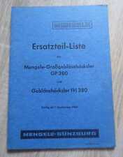 Usado, Mengele Gebläsehäcksler GP380 + FH380 Ersatzteilliste comprar usado  Enviando para Brazil