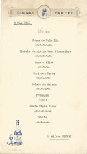 Mn265 menu cognac d'occasion  Le Beausset