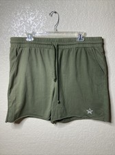 Shorts moletom NOBO júnior tamanho 19 XXL verde exército cordão cintura elástica comprar usado  Enviando para Brazil
