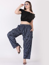 Lote misto feminino de algodão com estampa de cogumelo calça de bolso e cordão atacado comprar usado  Enviando para Brazil