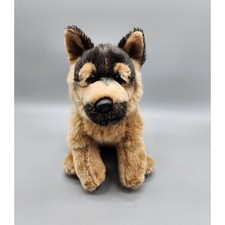 Pelúcia para cachorro pastor alemão 11" brinquedo de pelúcia marrom realista *sem etiqueta comprar usado  Enviando para Brazil