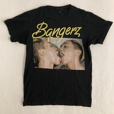 Camiseta feminina Miley Cyrus Bangerz Tour 2013 pequena dupla face música concerto, usado comprar usado  Enviando para Brazil