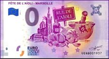FÊTE DE L'AÏOLI - MARSEILLE / BILLET 0 € / NULL EURO-SCHEIN / UEQB 2019-1 comprar usado  Enviando para Brazil