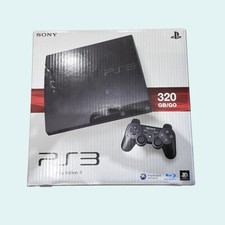 Console SONY PS3 Playstation 3 Slim 320 GB Boxata-CON SCATOLA INSERTI E MANUALI na sprzedaż  Wysyłka do Poland