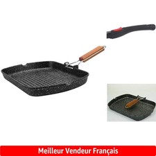 Poêle grill antiadhésive d'occasion  Matha