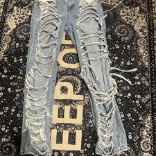 Ripped jeans size for sale  San Jose