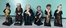Conjunto de 6 miniaturas de personagens Royal Doulton Charles Dickens 4,5 pol. Porcelana comprar usado  Enviando para Brazil