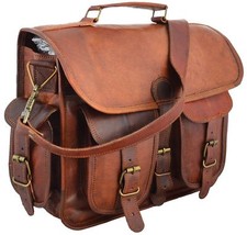 Tasche leder vintage gebraucht kaufen  Langenlonsheim
