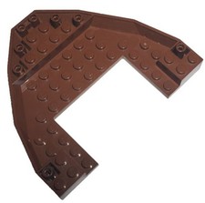 Lego parte 47404 barco arco tijolo 10x12x1 aberto marrom avermelhado comprar usado  Enviando para Brazil