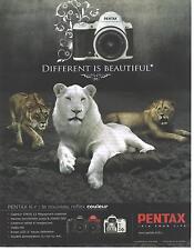 Advertising 2010 pentax d'occasion  Expédié en Belgium