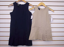 Vestido Jumper Feminino Estilo 4 Botões Uniformes Escolares Cáqui e Azul Marinho Tamanho 4 - 16 1/2 comprar usado  Enviando para Brazil