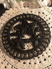 Vintage round metal for sale  AMMANFORD