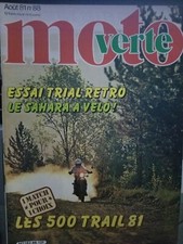 Moto verte 1981 d'occasion  Pouyastruc