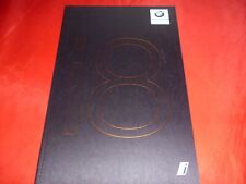 BMW i8 I15 Roadster + i8 I12 Coupe Prospekt Brochure Depliant Folleto von 2018, usado comprar usado  Enviando para Brazil