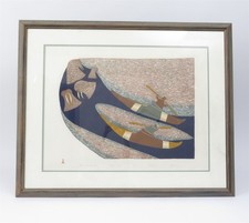 Moldura Pudlo Pudlat Morsa em Águas Abertas" Estampa Corte de Pedra, Inuit Capa Dorset comprar usado Moldura Pudlo Pudlat Morsa em Águas Abertas" Estampa Corte de Pedra, Inuit Capa Dorset comprar usado  Enviando para Brazil