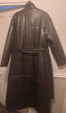 Black faux leather for sale  DAGENHAM