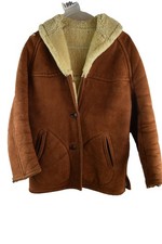Brown sheepskin coat for sale  SITTINGBOURNE