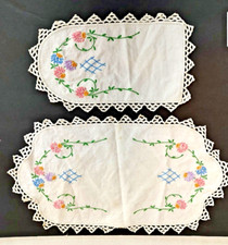 Vintage matching embroidered for sale  Greensboro