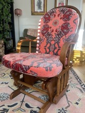 Vintage oak glider for sale  WORTHING