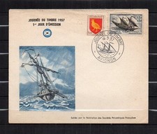 Journée timbre 1957 d'occasion  Vailly-sur-Sauldre